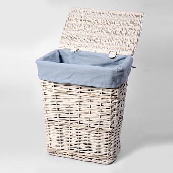 Корзина для белья WASSERKRAFT Lippe WB-450-S белый 34,6л