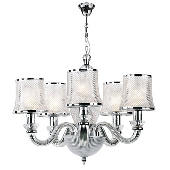 Люстра подвесная Newport 11500 11505/C 60Вт 5 лампочек E14