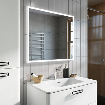 Зеркало IDDIS Brick BRI8000i98 70х80см с подсветкой