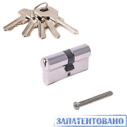 Цилиндр ключ-ключ APECS Standard 60 Z-Ni 60мм никель