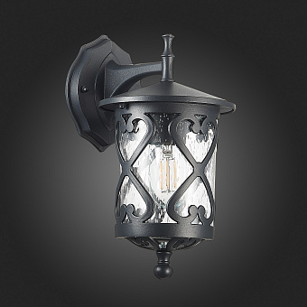 Светильник фасадный ST Luce LORNE SL085.411.01 60Вт IP44 E27 чёрный
