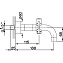 Смеситель для ванны Cisal Barcelona Quad BQ00013021 хром