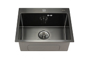 Мойка кухонная MELANA ProfLine D5343HB 53х43см графит