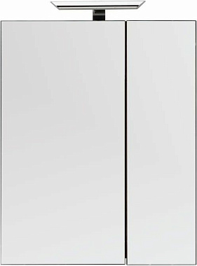 Шкаф зеркальный AQUANET Нью-Йорк 203952 20х70х87,3см с подсветкой