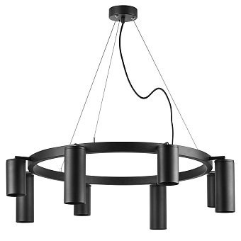 Люстра подвесная Lightstar Rullo LR018374874 400Вт 8 лампочек GU10