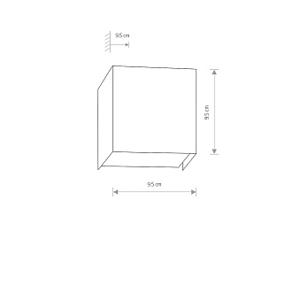 Светильник настенный Nowodvorski Cube 5266 35Вт G9