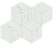 Керамическая мозаика Atlas Concord Италия MARVEL STONE AS2J Carrara Pure Mosaico Esagono Lapp 30х35см 0,42кв.м.