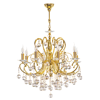 Люстра подвесная Lightstar Elegante 708082 60Вт 8 лампочек E14