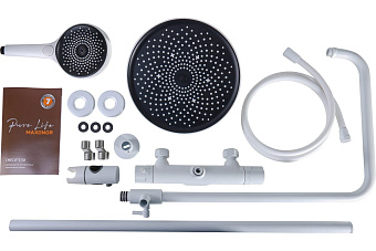 Душевая система Maxonor SUPERIOR PL2487-8 белый