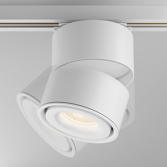 Трековый светильник Maytoni Yin TR084-1-15W3K-D-W 15Вт LED белый для однофазного трека