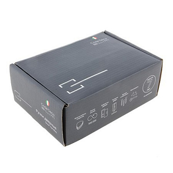 Дверная ручка нажимная Code Deco Slim H-30111-A-WM/W Белый матовый