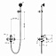 Смеситель для ванны LEMARK Peretto LM6302RB чёрный кофе