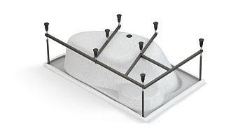 Каркас под ванную CERSANIT KALIOPE K-RW-KALIOPE*170n 160см