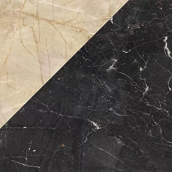 Матовый керамогранит ABK Play PF60005897 Marble Black 20х20см 1,04кв.м.