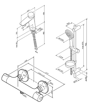 Набор смесителей AM-PM Inspire V2.0 F40950A03 хром