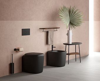 Смеситель для биде VITRA Origin A4255936 матовый чёрный