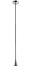 Светильник подвесной CRYSTAL LUX ENERO ENERO SP1 CHROME 40Вт GU10