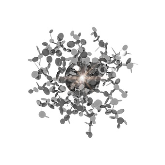 Бра Loft It Spark 10101W Chrome 40Вт G4