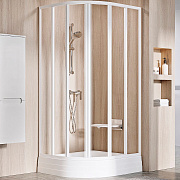 Угловое ограждение RAVAK Supernova 32070100Z1 185х90см стекло прозрачное