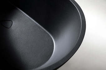 Ванна каменная Abber Dortmund AM9911B 170х75см отдельностоящая