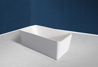 Ванна каменная Abber Stein AS9623 170х80см отдельностоящая