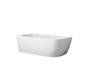 Ванна каменная SALINI SOFIA 102525MRF S-Stone матовая 170х85см пристенная