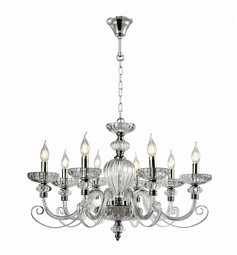 Люстра подвесная Newport 12800 12808/C 320Вт 8 лампочек E14