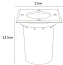 Светильник грунтовый Arte Lamp PIAZZA A6015IN-1SS 35Вт IP67 GU10
