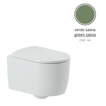 Унитаз подвесной ArtCeram Monet MNV001 44 00 безободковый