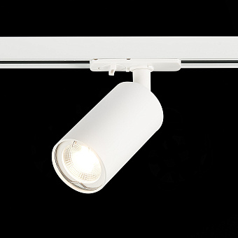 Трековый светильник ST Luce SOLT ST300.506.01 50Вт GU10 матовый белый для однофазного трека