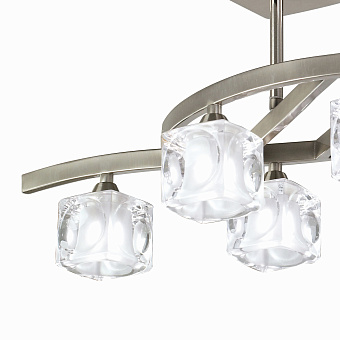 Люстра потолочная Mantra CUADRAX 0004023 30Вт 6 лампочек G9