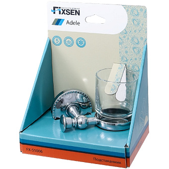 Стакан в ванную FIXSEN Adele FX-55006 хром