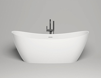 Ванна каменная SALINI NOEMI 101811G S-Sense глянцевая 185х76,5см отдельностоящая