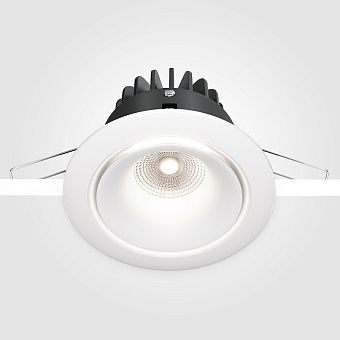 Светильник точечный встраиваемый Maytoni Yin DL031-L12W4K-W 12Вт LED