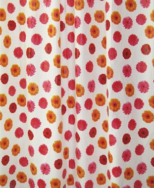 Шторка для ванной MILARDO Sunny Gerbera 502V180M11 180х180см разноцветный