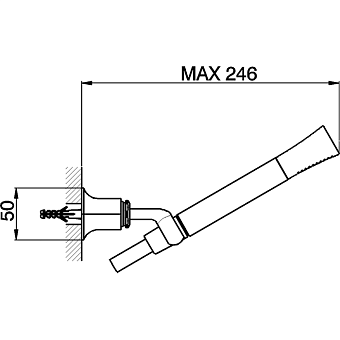 Душевой комплект Cisal Shower DS01809024 золото