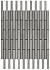 Керамическая мозаика Atlas Concord Италия Blaze A0UU Aluminium Mosaico Twin 36,1х29,4см 0,636кв.м.