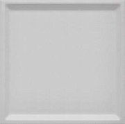Настенная плитка WOW Essential 105145 Inset L White Matt 25х25см 1,121кв.м. матовая