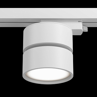 Трековый светильник Maytoni ONDA TR007-1-12W3K-W 12Вт LED белый для однофазного трека