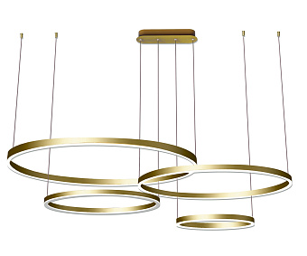 Люстра подвесная KINK Light Тор 08204,33P(4000K) 174Вт 4 лампочек LED