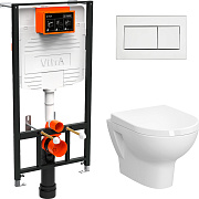 Инсталляция с унитазом VITRA Zentrum 9012B003-7206