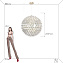 Светильник подвесной Loft It Raimond 9027-127 Gold 147Вт LED