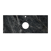 Столешница KERAMA MARAZZI Plaza Classic PL1.VT93.120 Керамогранит 120х48см Риальто тёмный серый лаппатированный