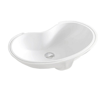 Раковина встраиваемая сверху ArtCeram WASHBASINS IDL001 01 00 37х60см