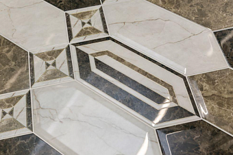 Вставка KERAMA MARAZZI Бикуш TOC003 грань глянцевый 9,8х9,8см 0,01кв.м.