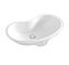 Раковина встраиваемая сверху ArtCeram WASHBASINS IDL001 01 00 37х60см