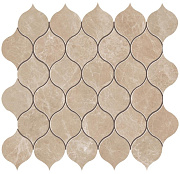 Керамическая мозаика Atlas Concord Италия Marvel Edge 9EDR Gris Clair Drop Mosaic 27,2х29,7см 0,485кв.м.