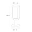 Светильник ландшафтный Arte Lamp TORONTO A1036FN-1BK 40Вт IP54 E27 чёрный