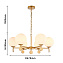 Люстра подвесная Favourite Absolute 2928-6P 240Вт 6 лампочек E14