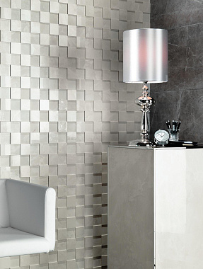 Керамическая мозаика Atlas Concord Италия Marvel ASLE Champagne Mosaico 3D 30х30см 0,54кв.м.